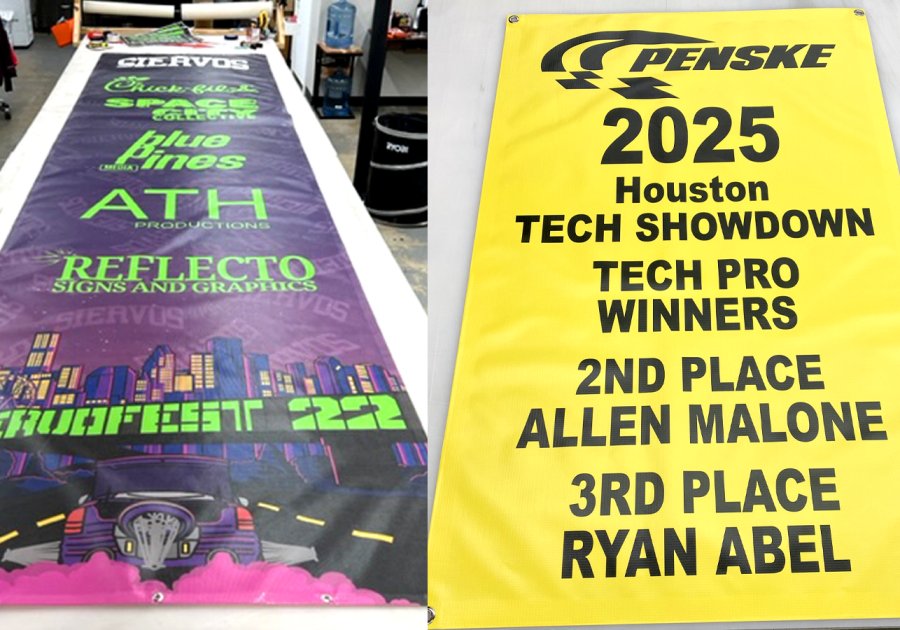 Banners Reflecto Banners Reflecto