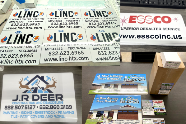 Magnet printing Houston Signs