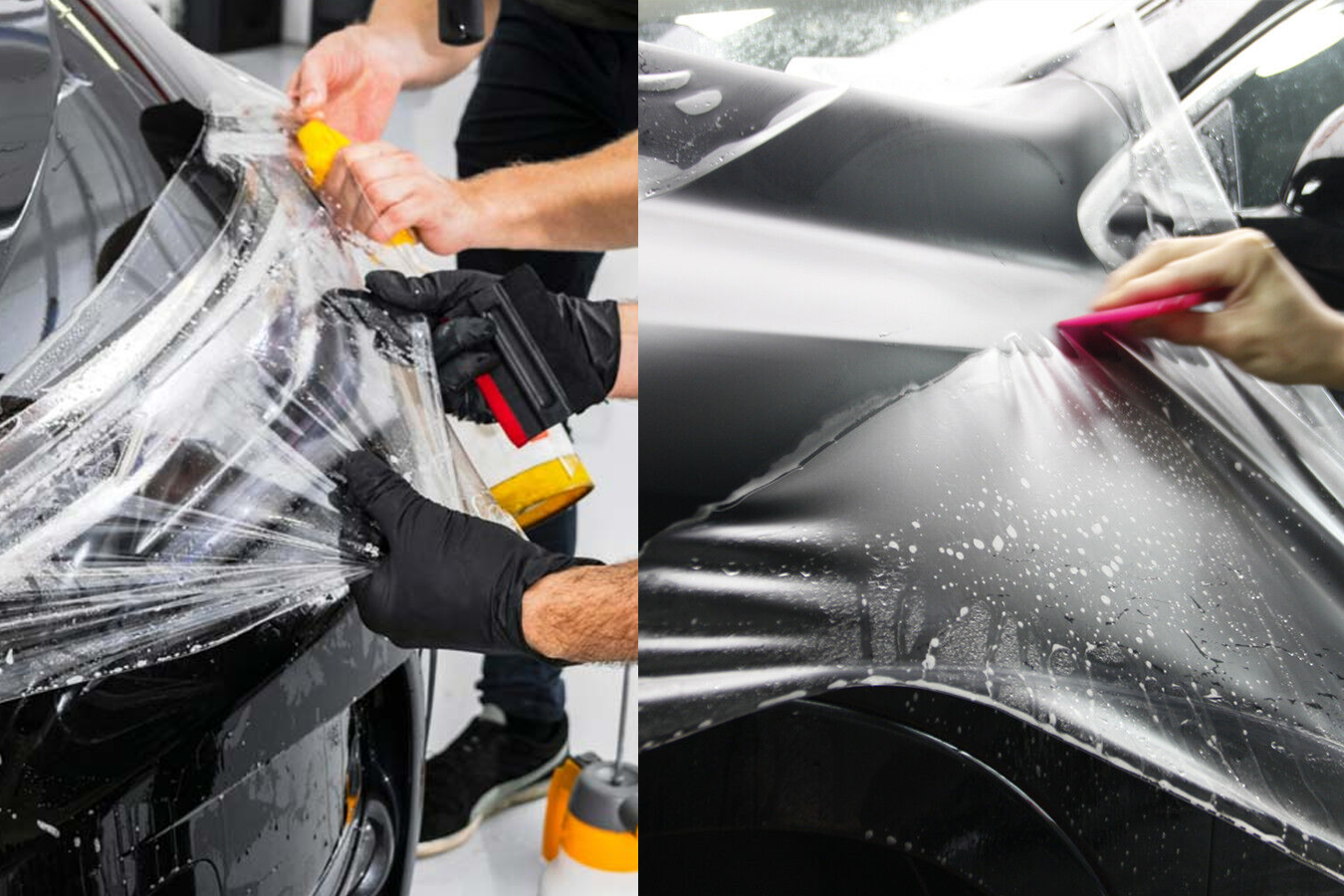 Paint protection film vehicle wrap